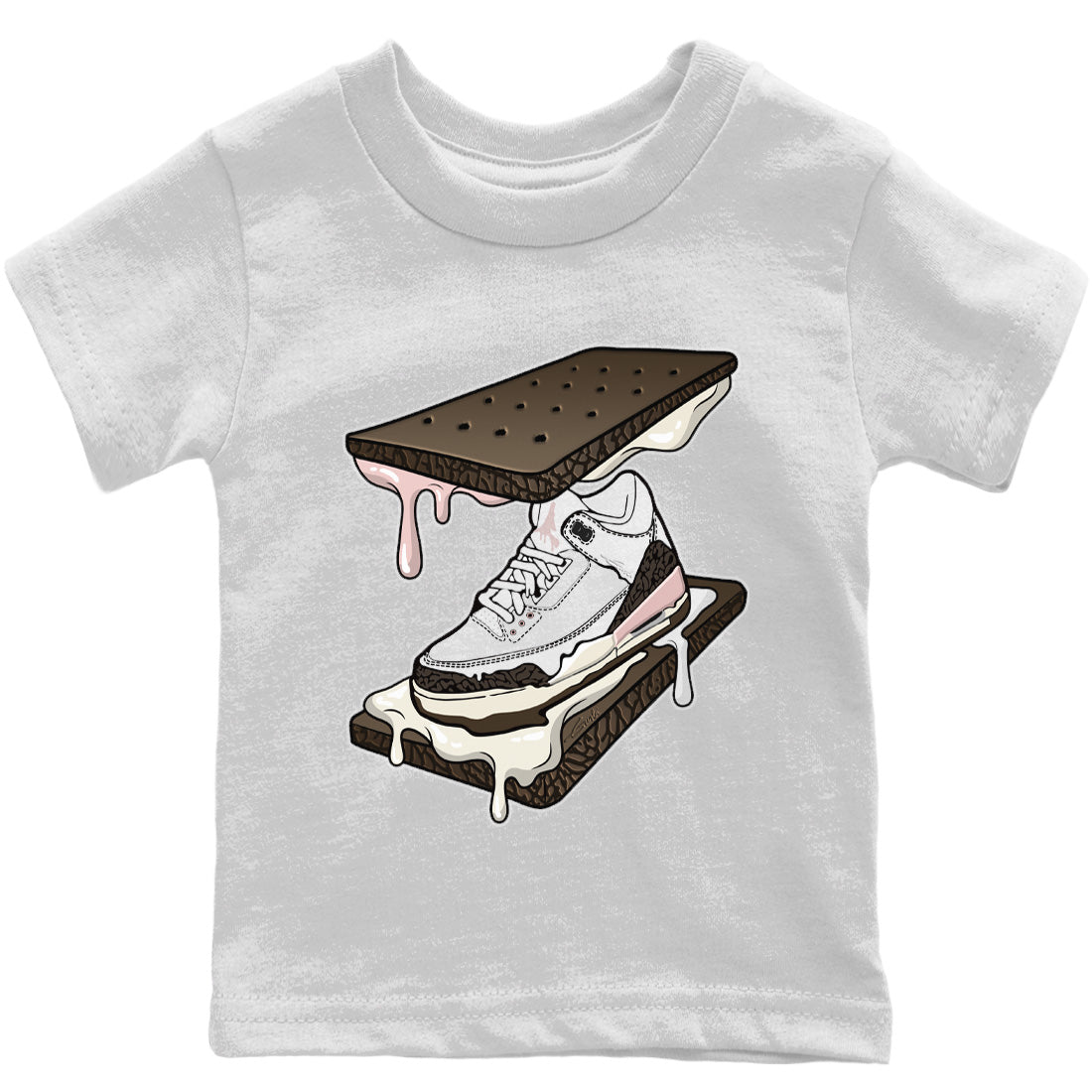 Jordan 3 Atmosphere Sneaker Matching T-Shirt Sneaker Sandwich Sneaker Tees Jordan 3 Atmosphere Sneaker Release Tees Kids Shirts