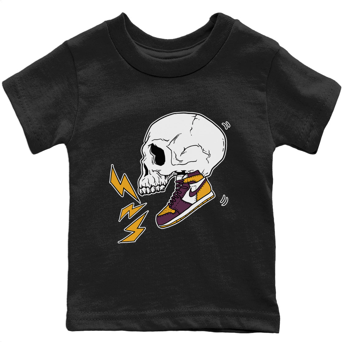 Jordan 1 Brotherhood Sneaker Matching T-Shirt Sneaker Skull Sneaker Tees Jordan 1 Brotherhood Sneaker Release Tees Kids Shirts