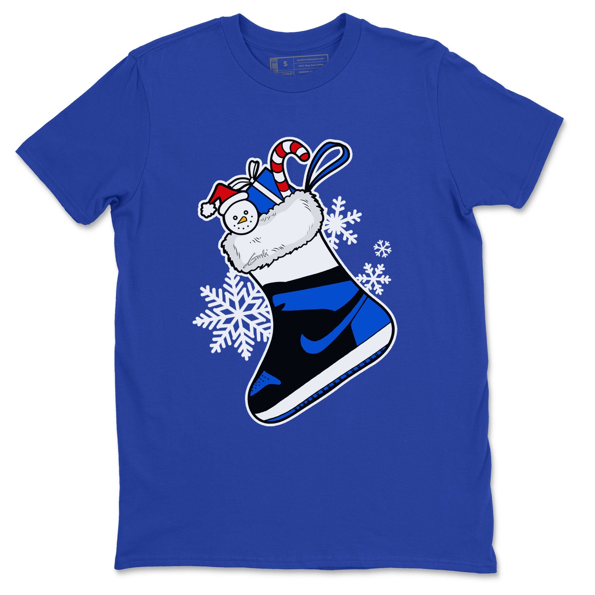 1s Royal Reimagined shirt to match jordans Sneaker Stocking sneaker match tees Air Jordan 1 Royal Reimagined Drip Gear Zone Unisex Royal Blue 2 T-Shirt