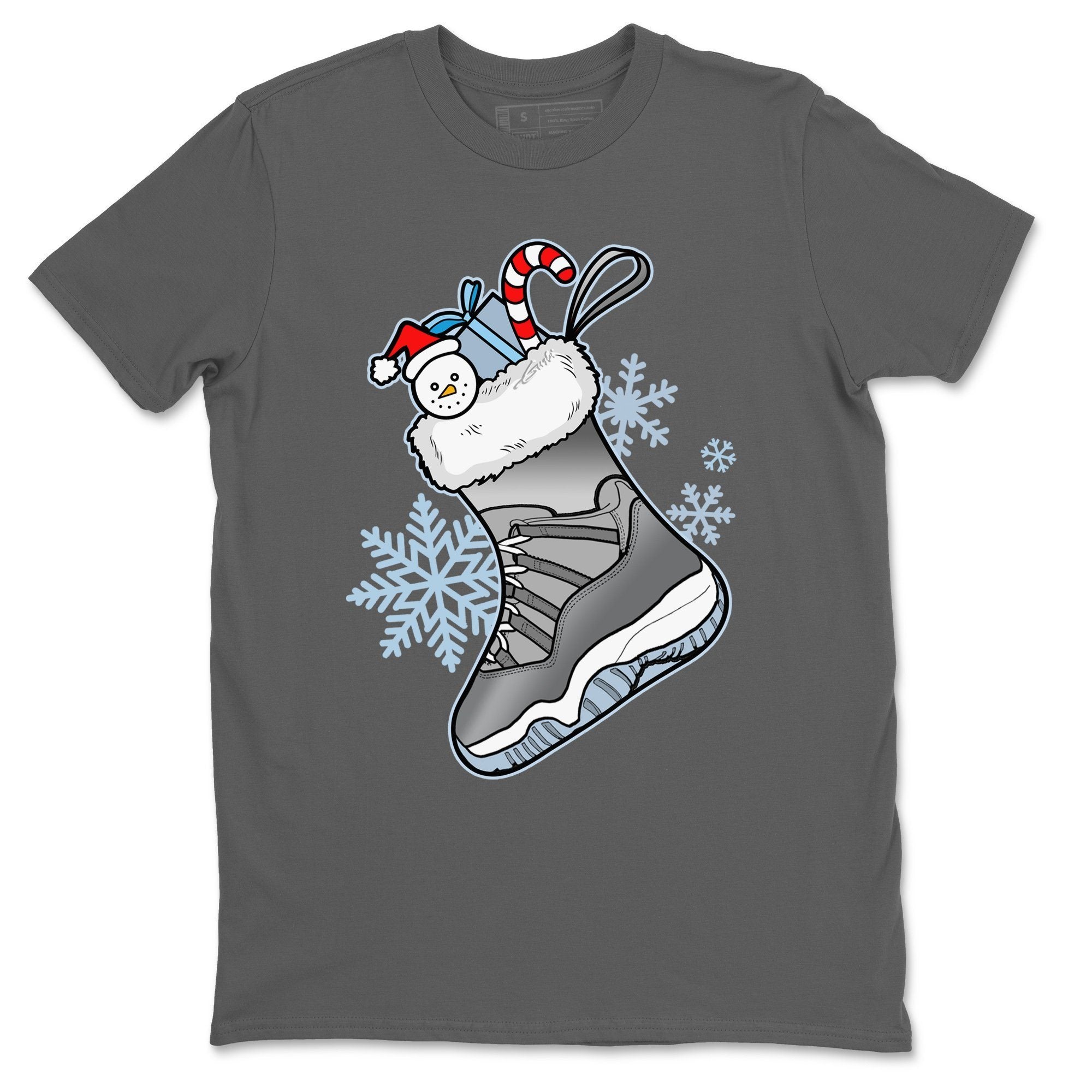 Jordan 11 Cool Grey Shirt To Match Jordans Sneaker Stocking Sneaker Tees Jordan 11 Cool Grey Drip Gear Zone Sneaker Matching Clothing Unisex Shirts