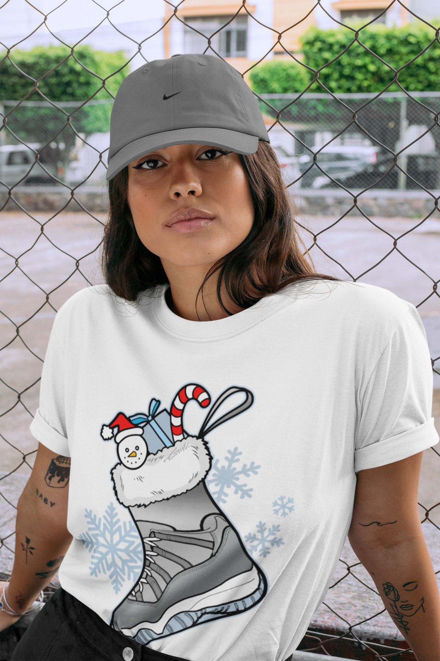 Jordan 11 Cool Grey Shirt To Match Jordans Sneaker Stocking Sneaker Tees Jordan 11 Cool Grey Drip Gear Zone Sneaker Matching Clothing Unisex Shirts