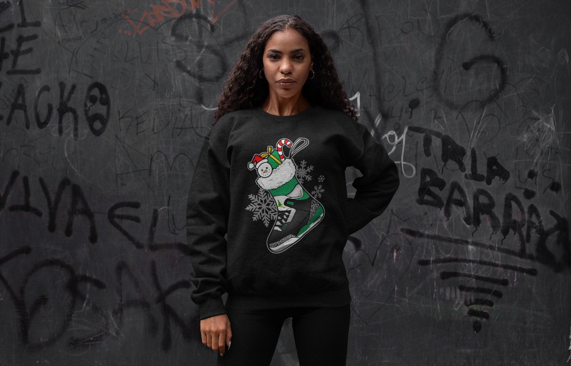 Jordan 3 Pine Green Shirt To Match Jordans Sneaker Stocking Sneaker Tees Jordan 3 Pine Green Drip Gear Zone Sneaker Matching Clothing Unisex Shirts