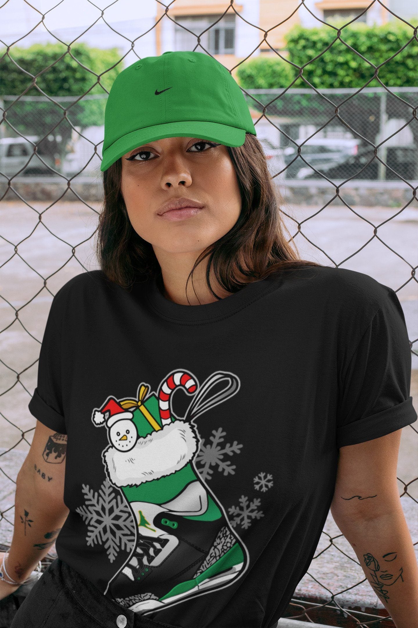 Jordan 3 Pine Green Shirt To Match Jordans Sneaker Stocking Sneaker Tees Jordan 3 Pine Green Drip Gear Zone Sneaker Matching Clothing Unisex Shirts