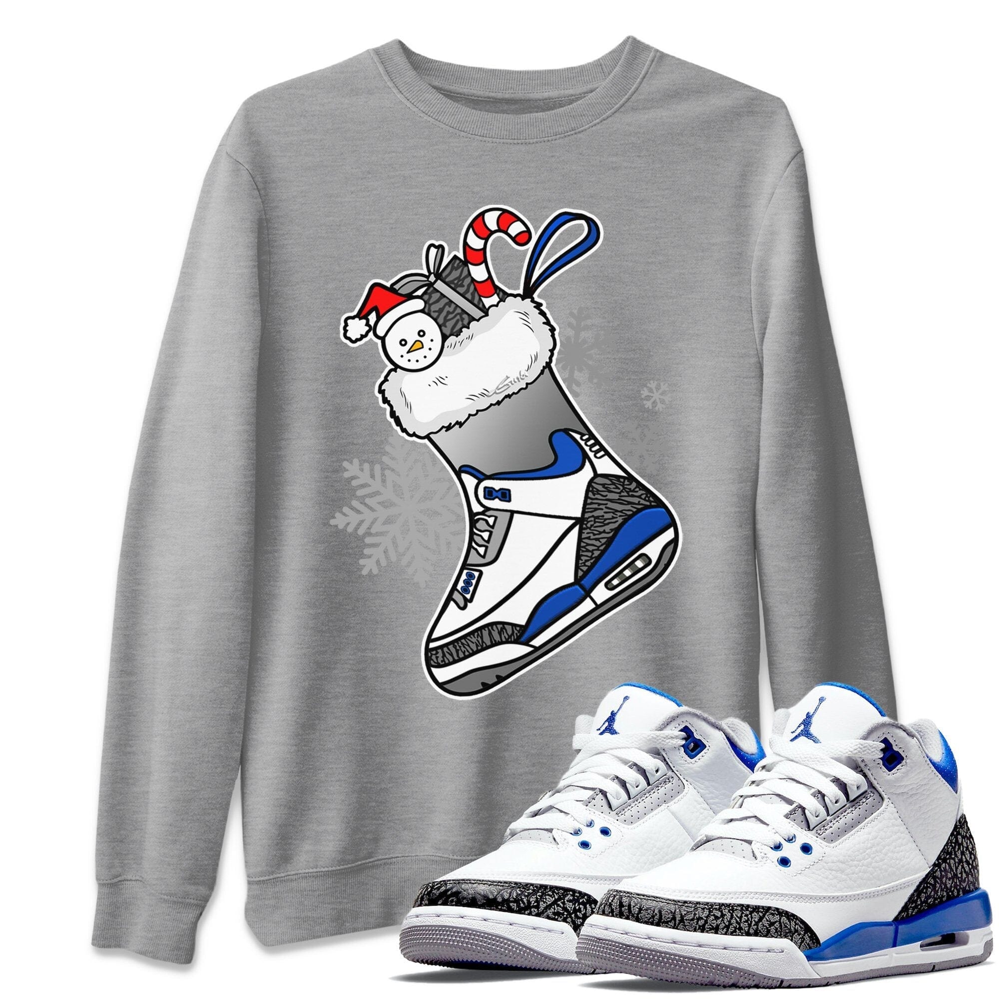 Jordan 3 Racer Blue Shirt To Match Jordans Sneaker Stocking Sneaker Tees Jordan 3 Racer Blue Drip Gear Zone Sneaker Matching Clothing Unisex Shirts