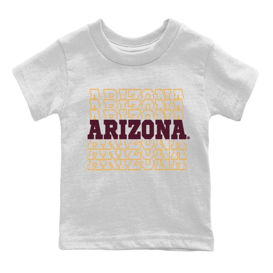 Dunk Arizona State Sneaker Match Tees Sneaker Text Sneaker Tees Dunk Arizona State Jordan to match sneaker T-Shirt Kids Shirts