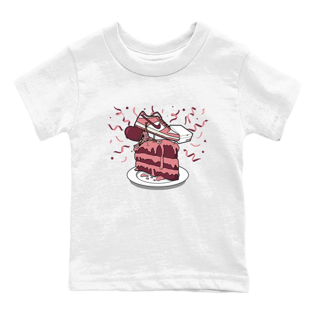 Dunk Valentine's Day shirt to match jordans streetwear brand Sneaker Topper sneaker tees Dunk Low Valentine's Day Drip Gear Zone baby toddler White 2 cotton Shirt