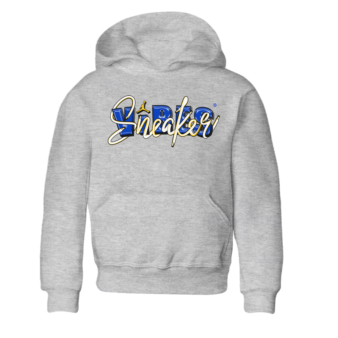Jordan 1 Game Royal and Varsity Maize Sneaker Matching T-Shirt Sneaker Vibes Sneaker Tees Jordan 1 Game Royal and Varsity Maize Sneaker Release Tees Kids Shirts