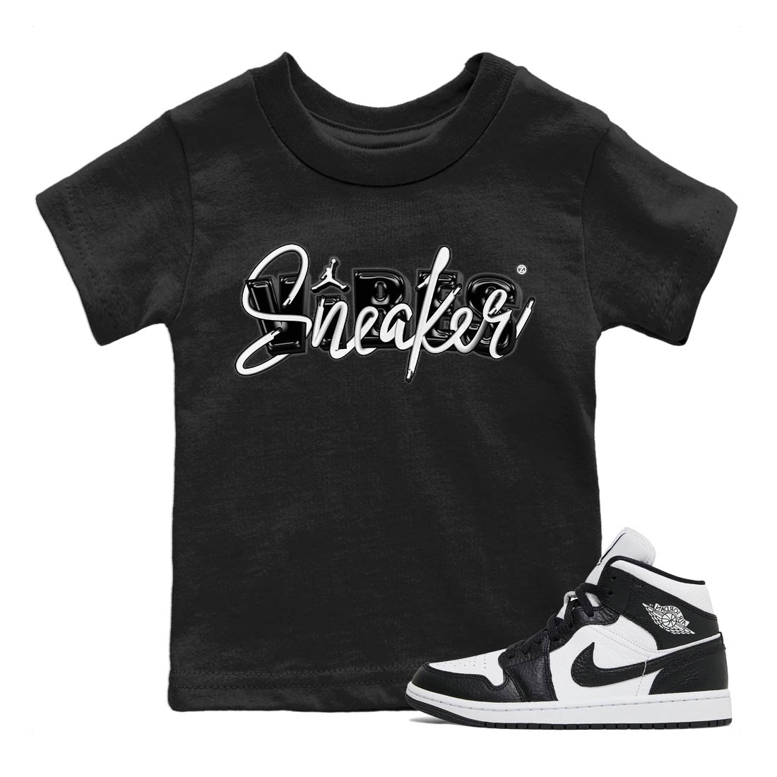 Jordan 1 Homage Sneaker Matching T-Shirt Sneaker Vibes Sneaker Tees Jordan 1 Homage Sneaker Release Tees Kids Shirts