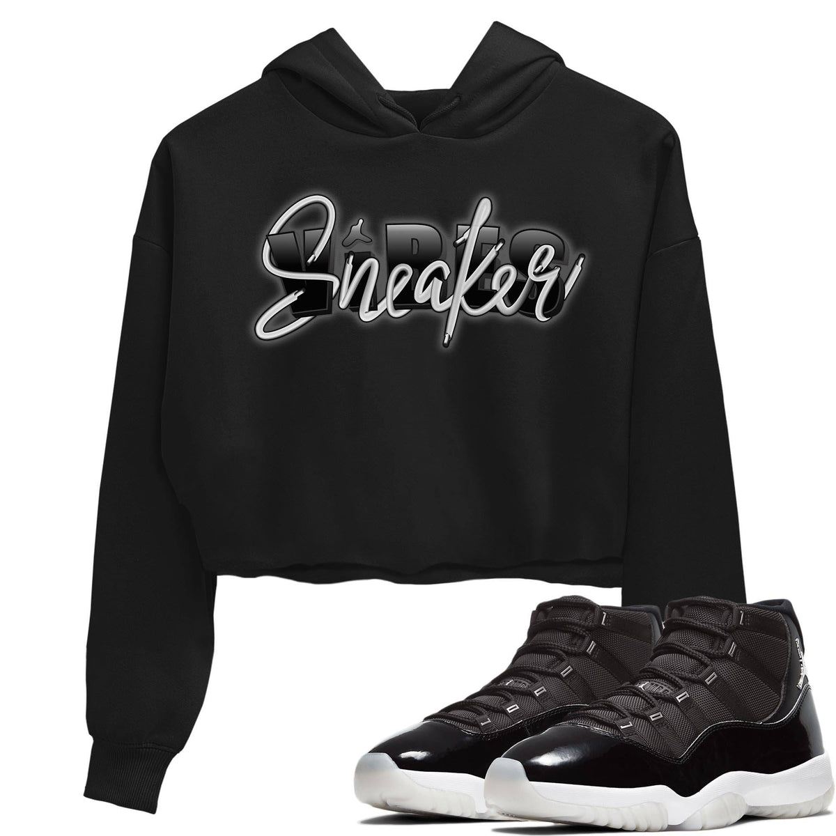 Jordan 11 Jubilee Sneaker Matching T-Shirt Sneaker Vibes Sneaker Tees Jordan 11 Jubilee Sneaker Release Tees Women's Shirts
