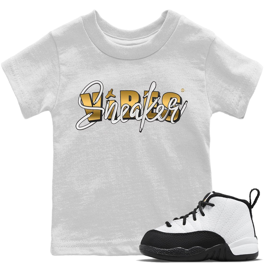 Jordan 12 Royalty Sneaker Matching T-Shirt Sneaker Vibes Sneaker Tees Jordan 12 Royalty Sneaker Release Tees Kids Shirts
