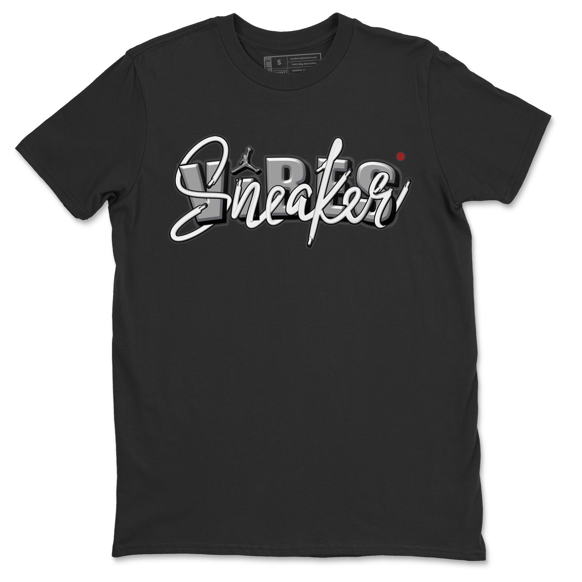 AJ13 Wolf Grey Sneaker Match Tees Sneaker Vibes Streetwear Sneaker Shirt Air Jordan 13 Wolf Grey Drip Gear Zone Sneaker Matching Clothing Unisex Shirts Black 2