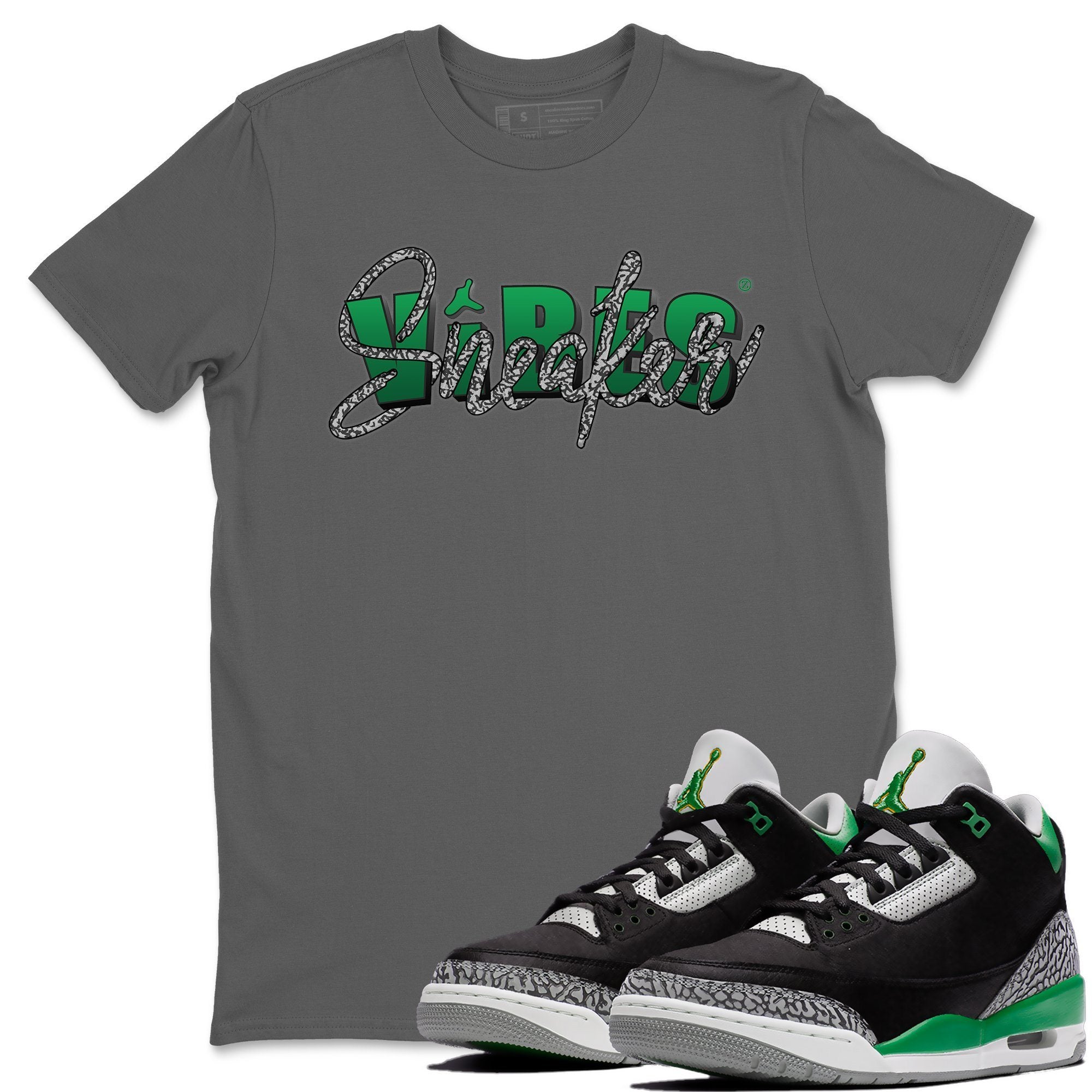 Jordan 3 Pine Green Shirt To Match Jordans Sneaker Vibes Sneaker Tees Jordan 3 Pine Green Drip Gear Zone Sneaker Matching Clothing Unisex Shirts