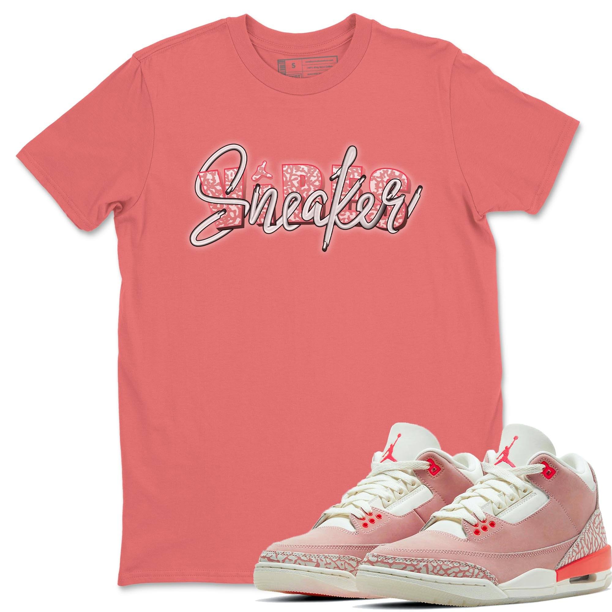 Jordan 3 Rust Pink Shirt To Match Jordans Sneaker Vibes Sneaker Tees Jordan 3 Rust Pink Drip Gear Zone Sneaker Matching Clothing Unisex Shirts