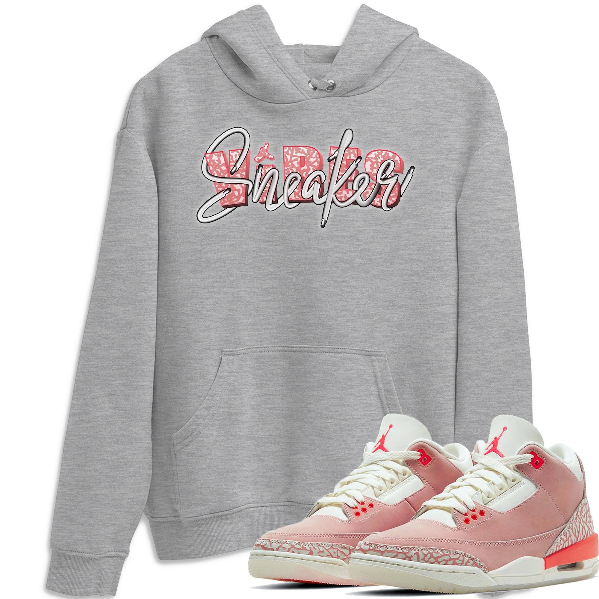 Jordan 3 Rust Pink Shirt To Match Jordans Sneaker Vibes Sneaker Tees Jordan 3 Rust Pink Drip Gear Zone Sneaker Matching Clothing Unisex Shirts