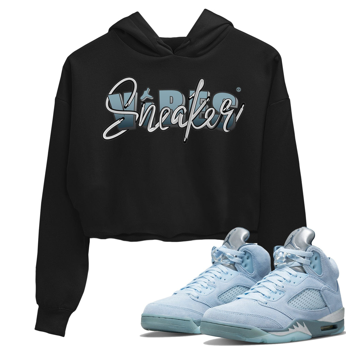 Jordan 5 Blue Bird Sneaker Matching T-Shirt Sneaker Vibes Sneaker Tees Jordan 5 Blue Bird Sneaker Release Tees Women's Shirts