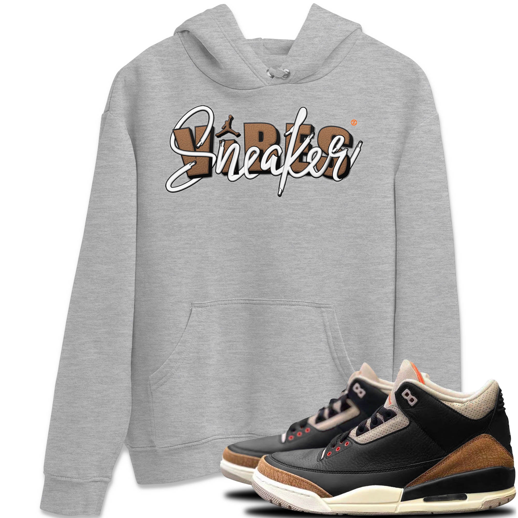 Jordan 3 Desert Elephant Sneaker Matching T-Shirt Sneaker Vibes Sneaker Tees Jordan 3 Desert Elephant Sneaker Release Tees Crew Neck Tees