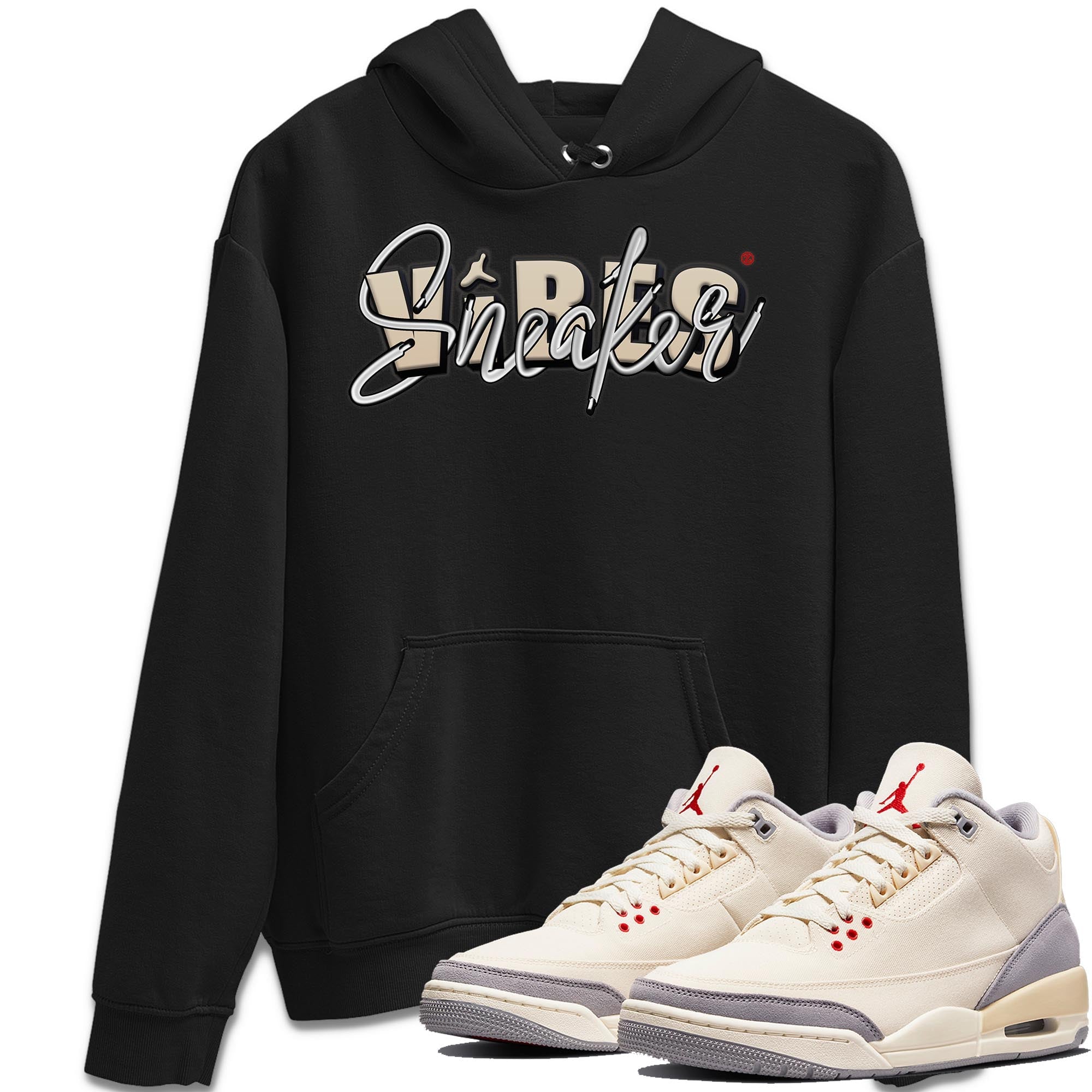 Jordan 3 Muslin Shirt To Match Jordans Sneaker Vibes Sneaker Tees Jordan 3 Muslin Drip Gear Zone Sneaker Matching Clothing Unisex Shirts