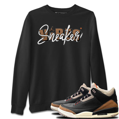 Jordan 3 Desert Elephant Sneaker Matching T-Shirt Sneaker Vibes Sneaker Tees Jordan 3 Desert Elephant Sneaker Release Tees Crew Neck Tees
