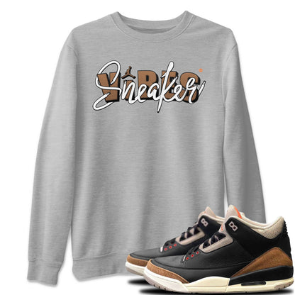 Jordan 3 Desert Elephant Sneaker Matching T-Shirt Sneaker Vibes Sneaker Tees Jordan 3 Desert Elephant Sneaker Release Tees Crew Neck Tees