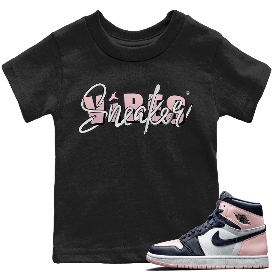 Jordan 1 Atmosphere Sneaker Match Tees Sneaker Vibes Sneaker Tees Jordan 1 Atmosphere Jordan to match sneaker T-Shirt Kids Shirts