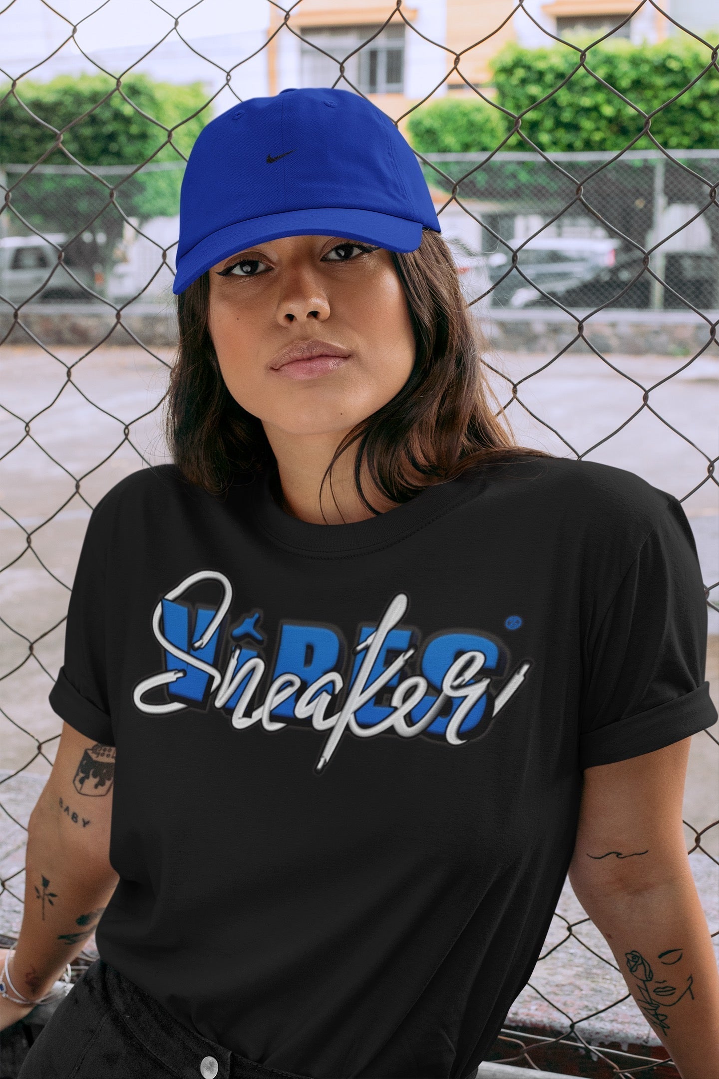 Jordan 1 Dark Marina Blue Sneaker Matching T-Shirt Sneaker Vibes Sneaker Tees Jordan 1 Dark Marina Blue Sneaker Release Tees Crew Neck Tees