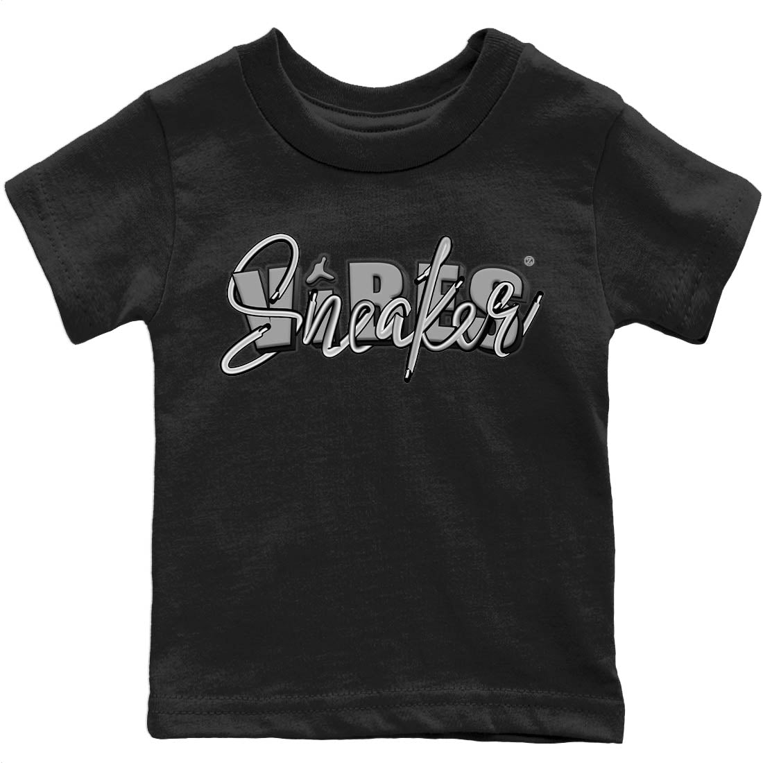 Jordan 1 Light Smoke Grey Sneaker Matching T-Shirt Sneaker Vibes Sneaker Tees Jordan 1 Light Smoke Grey Sneaker Release Tees Kids Shirts