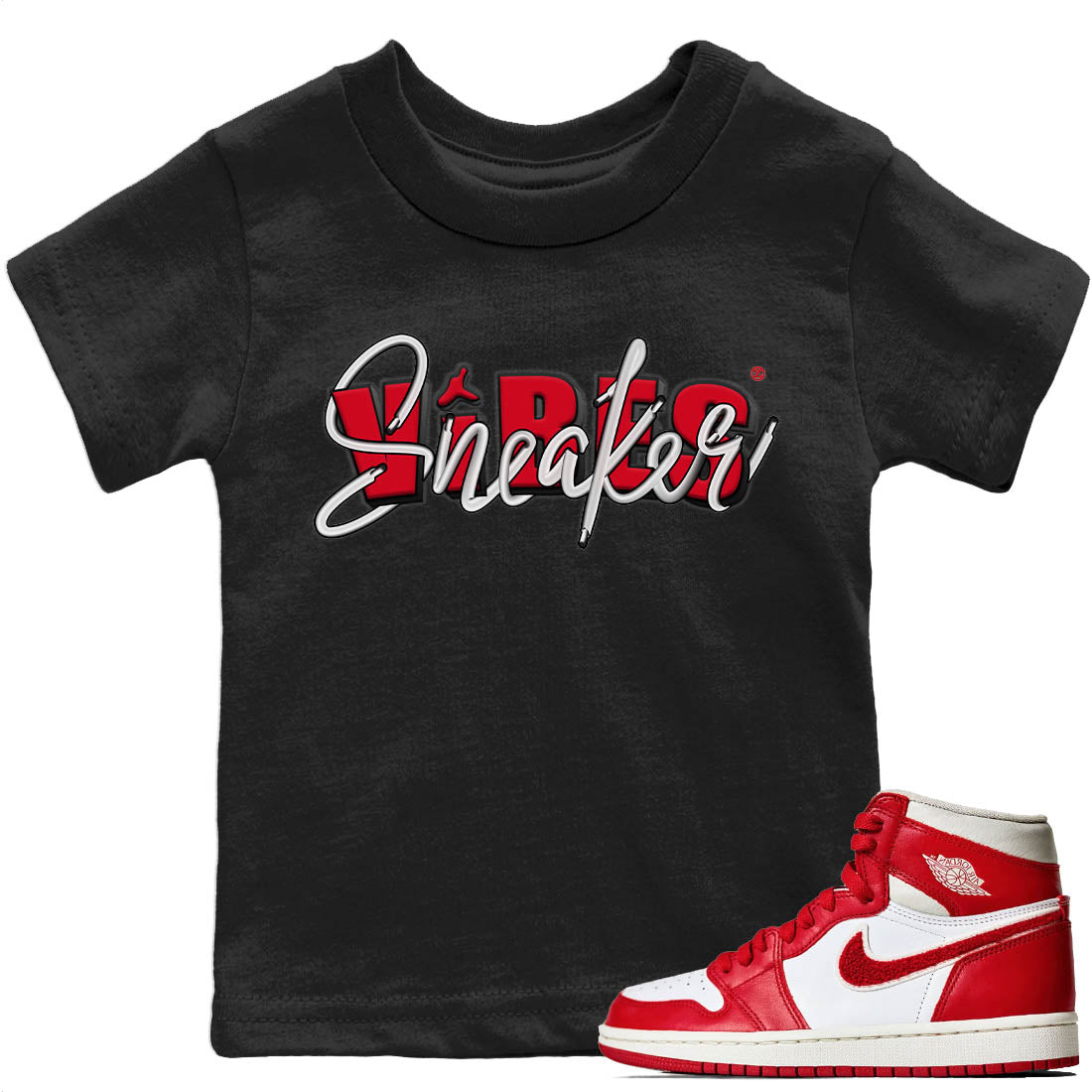 Jordan 1 Newstalgia Sneaker Matching T-Shirt Sneaker Vibes Sneaker Tees Jordan 1 Newstalgia Sneaker Release Tees Kids Shirts