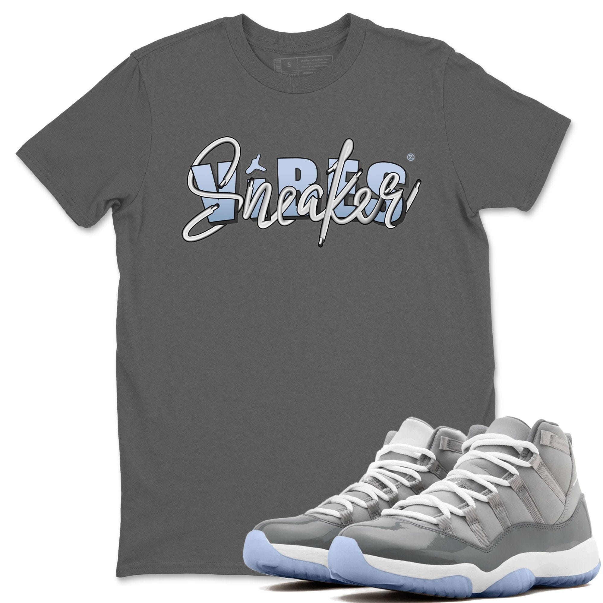 Jordan 11 Cool Grey Shirt To Match Jordans Sneaker Vibes Sneaker Tees Jordan 11 Cool Grey Drip Gear Zone Sneaker Matching Clothing Unisex Shirts