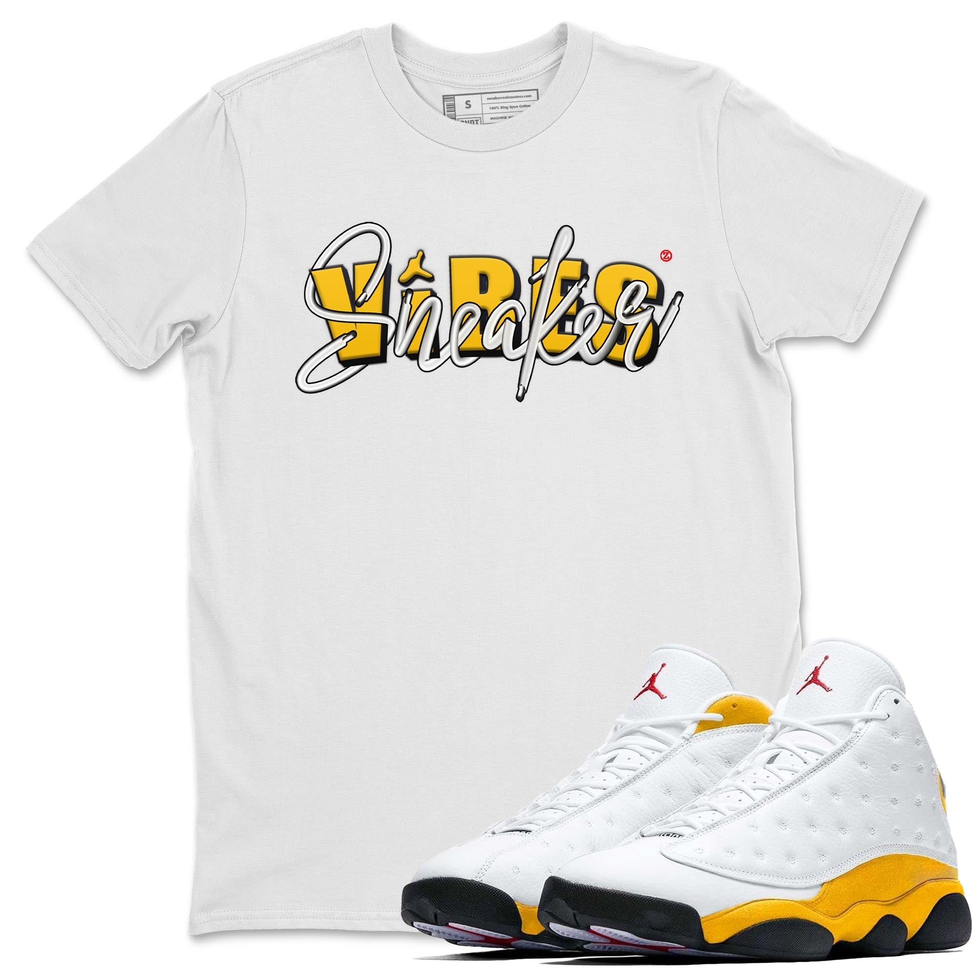 Jordan 13 Del Sol Shirt To Match Jordans Sneaker Vibes Sneaker Tees Jordan 13 Del Sol Drip Gear Zone Sneaker Matching Clothing Unisex Shirts