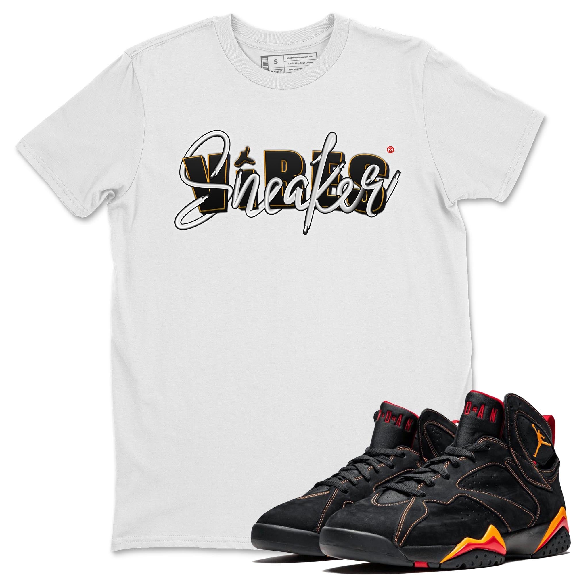 Jordan 7 Citrus Shirt To Match Jordans Sneaker Vibes Sneaker Tees Jordan 7 Citrus Drip Gear Zone Sneaker Matching Clothing Unisex Shirts