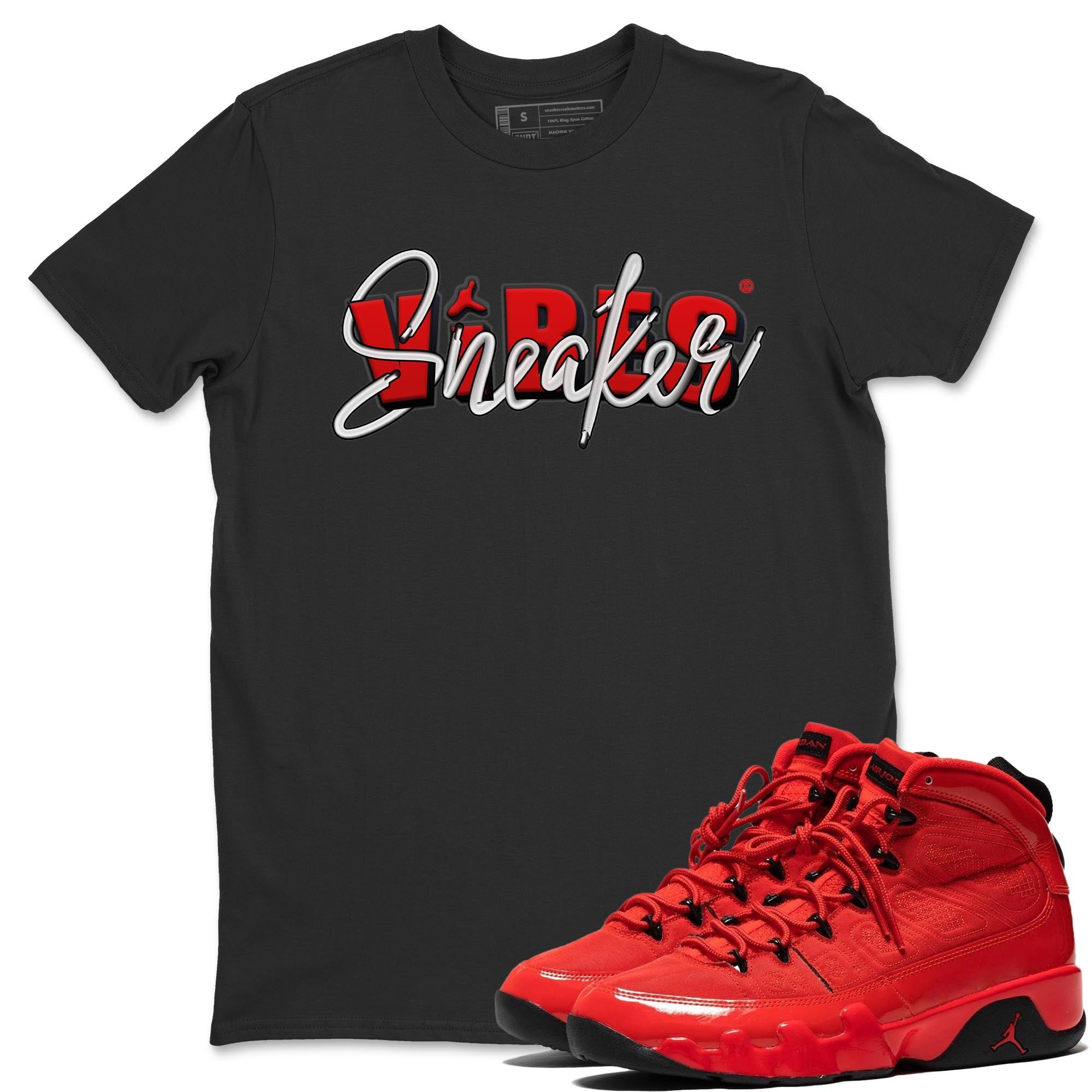 Jordan 9 Chile Red Shirt To Match Jordans Sneaker Vibes Sneaker Tees Jordan 9 Chile Red Drip Gear Zone Sneaker Matching Clothing Unisex Shirts