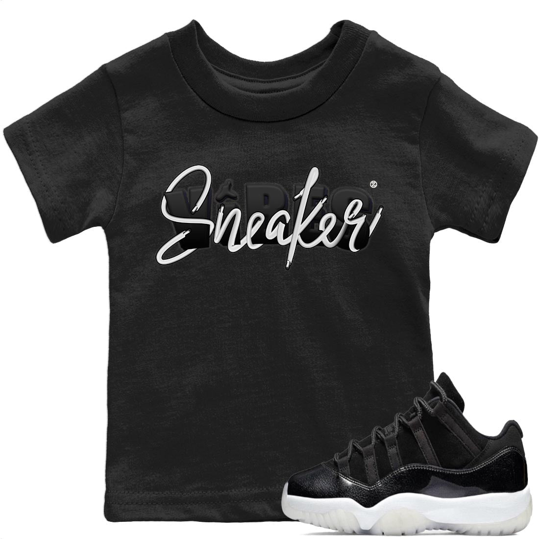 Jordan 11 72-10 Sneaker Matching T-Shirt Sneaker Vibes Sneaker Tees Jordan 11 72-10 Sneaker Release Tees Kids Shirts
