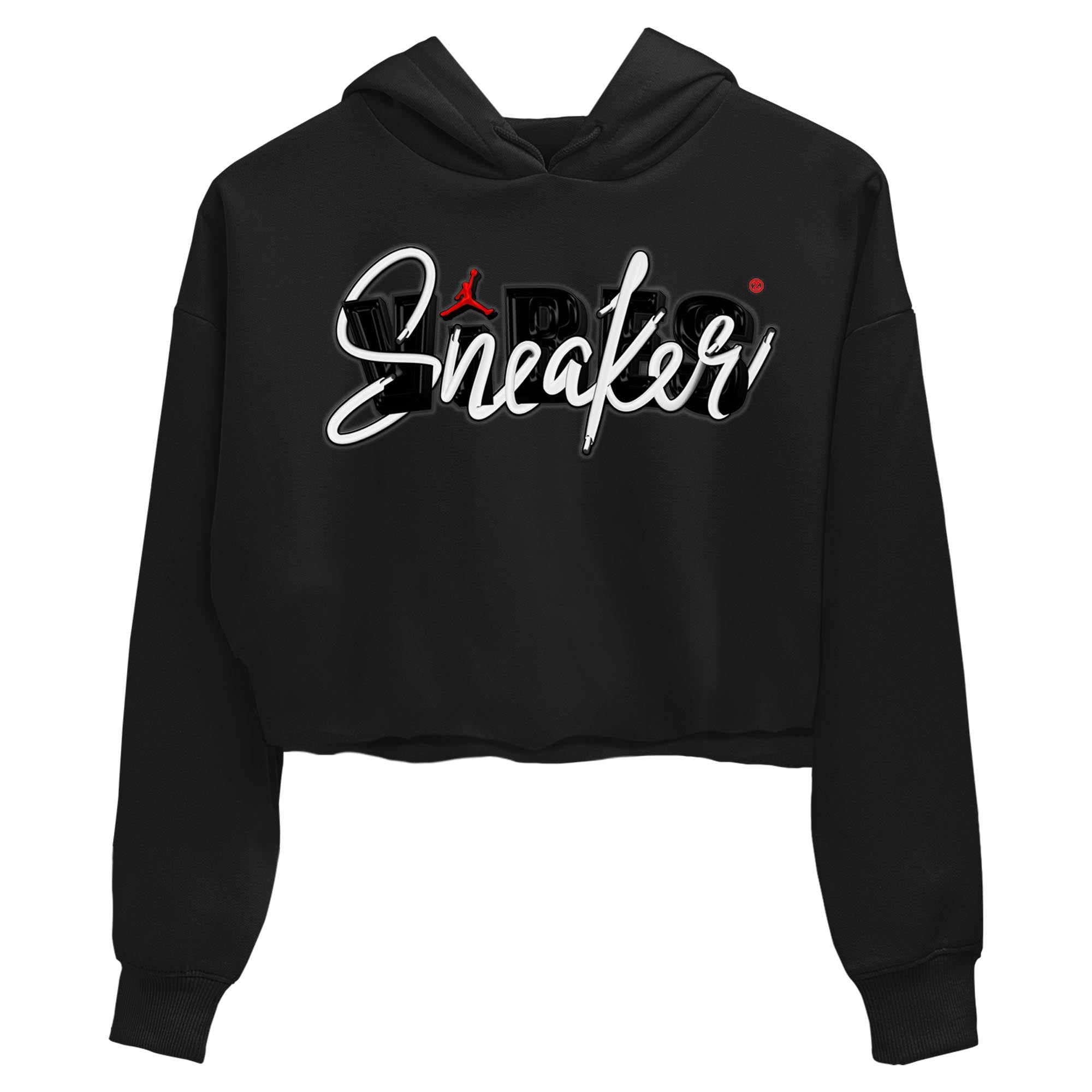 Yeezy 350 Bred shirt to match jordans Sneaker Vibes Streetwear Sneaker Shirt Yeezy Boost 350 V2 Bred Drip Gear Zone Sneaker Matching Clothing Black 2 Crop T-Shirt