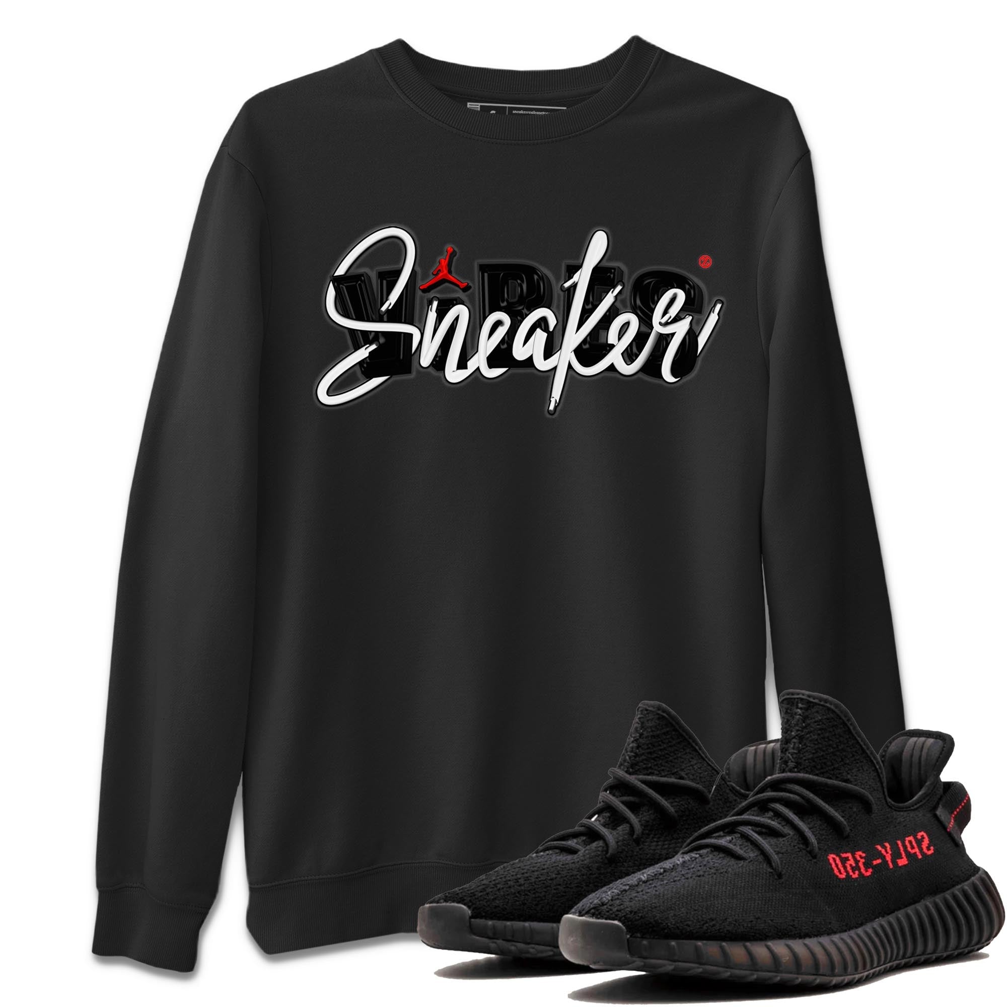 Yeezy 350 Bred shirt to match jordans Sneaker Vibes Streetwear Sneaker Shirt Yeezy Boost 350 V2 Bred Drip Gear Zone Sneaker Matching Clothing Unisex Black 1 T-Shirt