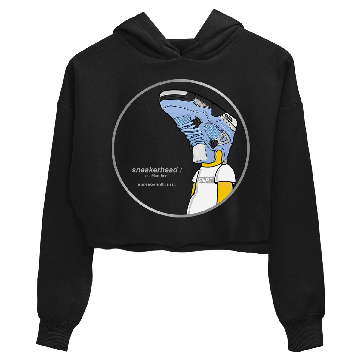 Jordan 4 University Blue Sneaker Matching T-Shirt Sneakerhead Sneaker Tees Jordan 4 University Blue Sneaker Release Tees Women's Shirts