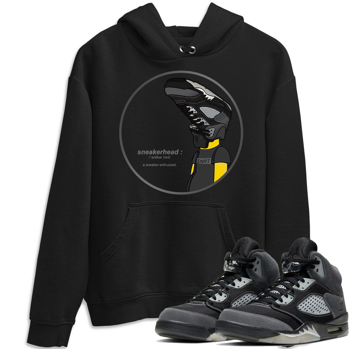 Jordan 5 Anthracite Shirt To Match Jordans Sneakerhead Sneaker Tees Jordan 5 Anthracite Drip Gear Zone Sneaker Matching Clothing Unisex Shirts