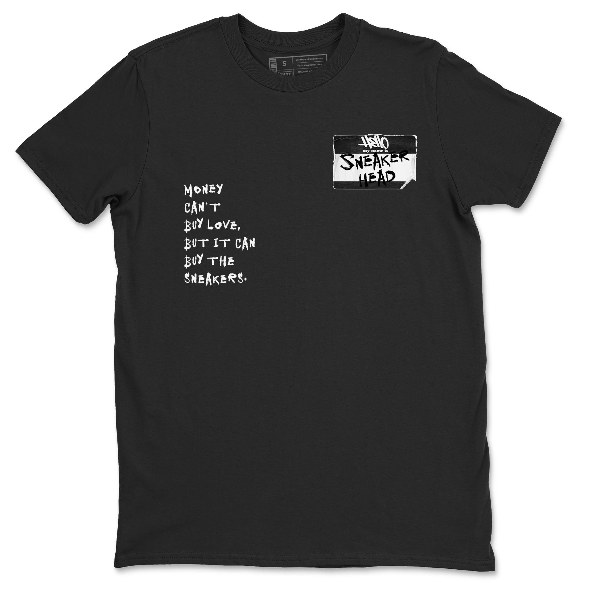 Air Jordan 1 High OG Black White shirt to match jordans streetwear brand Sneakerhead Badge sneaker tees Air Jordan 1 Black White Drip Gear Zone unisex cotton Black 2 crew neck shirt