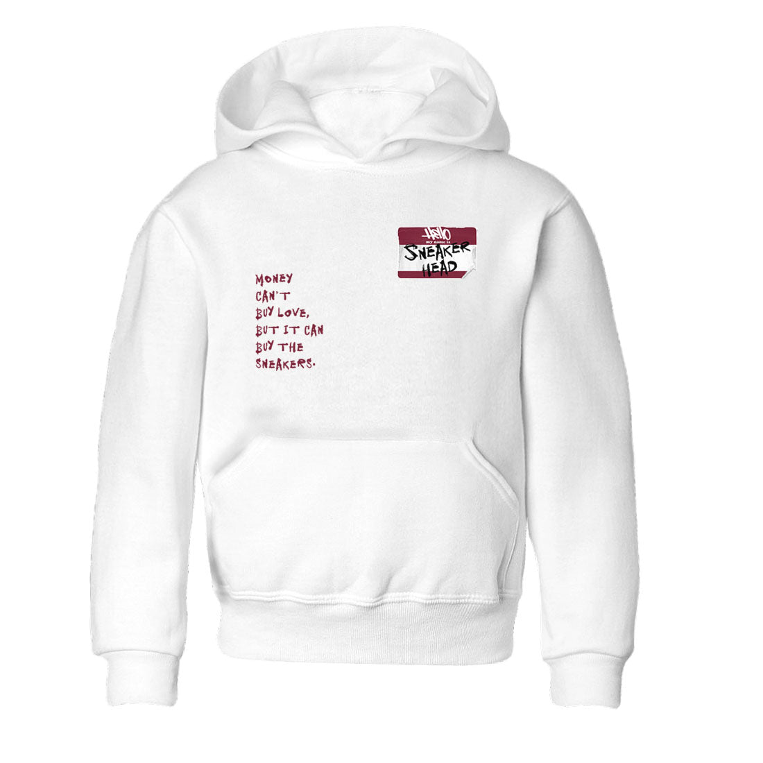1s Metallic Burgundy shirt to match jordans streetwear brand Sneakerhead Badge sneaker tees Air Jordan 1 Metallic Burgundy Drip Gear Zone baby toddler White 2 cotton Shirt