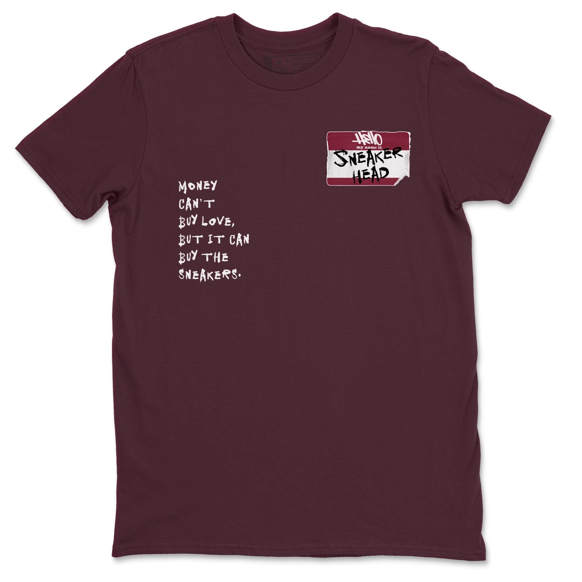 1s Metallic Burgundy shirt to match jordans streetwear brand Sneakerhead Badge sneaker tees Air Jordan 1 Metallic Burgundy Drip Gear Zone unisex cotton Maroon 2 crew neck shirt