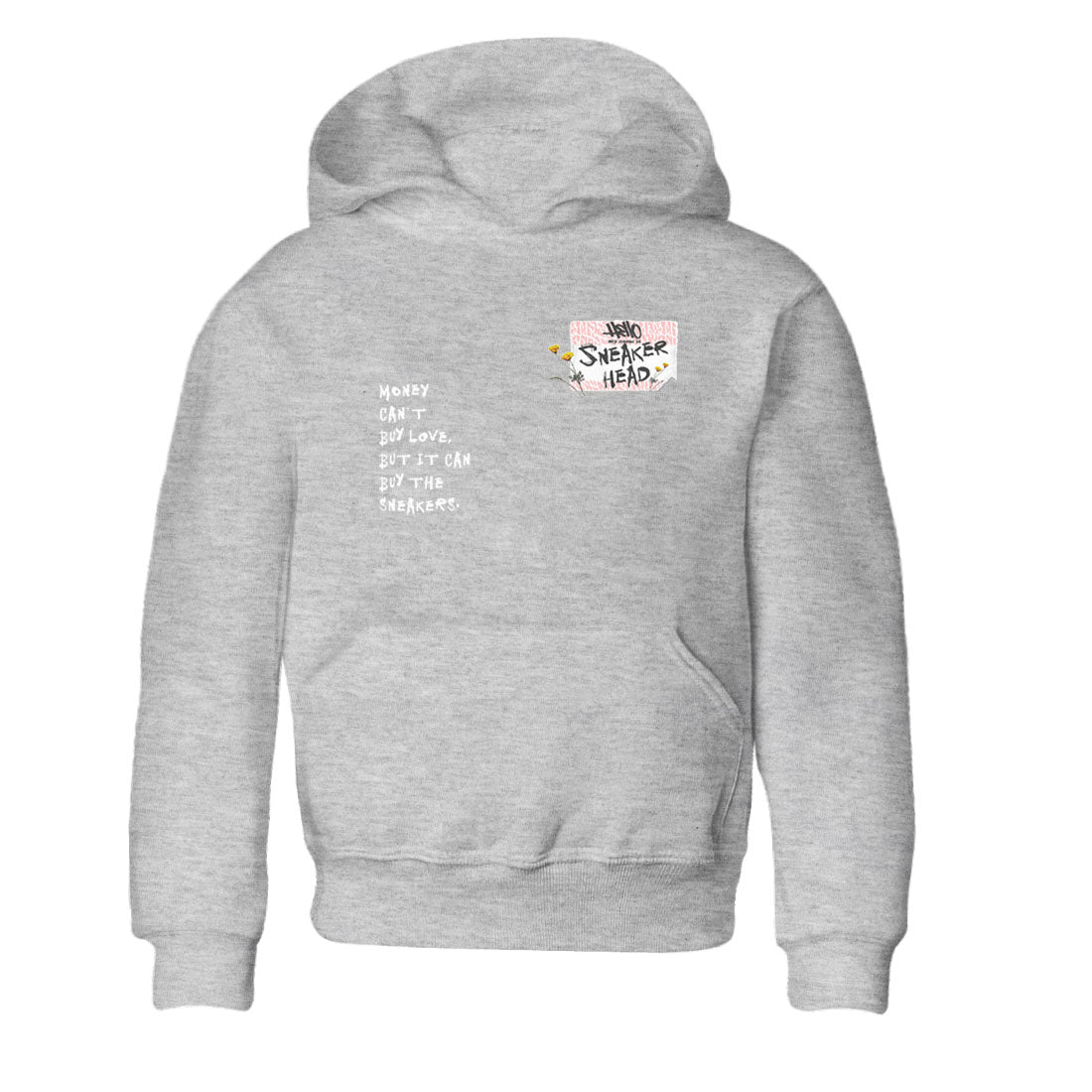 Air Jordan 3 GS Vintage Floral shirt to match jordans Sneakerhead Badge sneaker tees 3s Vintage Floral Drip Gear Zone baby toddler Heather Grey 2 cotton Shirt