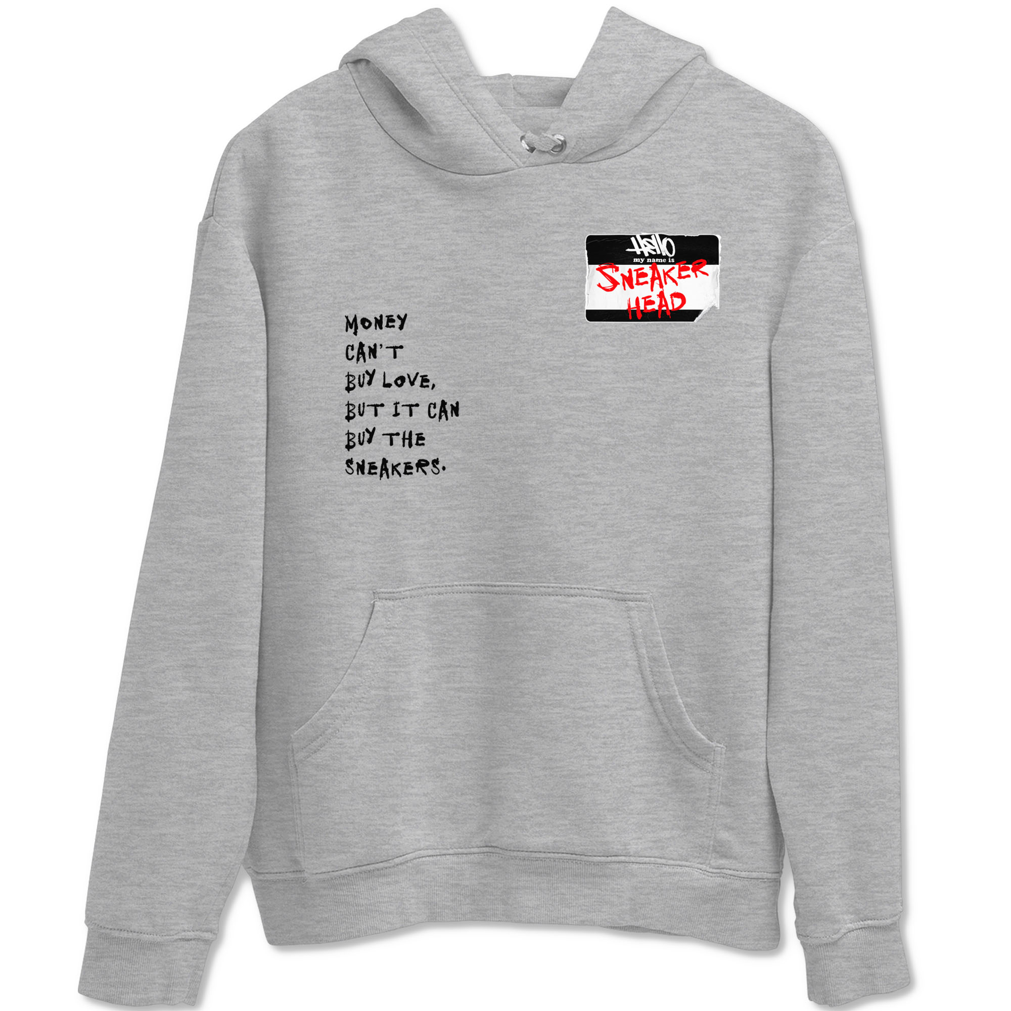 4s Bred Reimagined shirt to match jordans streetwear brand Sneakerhead Badge sneaker tees Air Jordan 4 Bred Reimagined Drip Gear Zone unisex cotton Heather Grey 2 crew neck shirt
