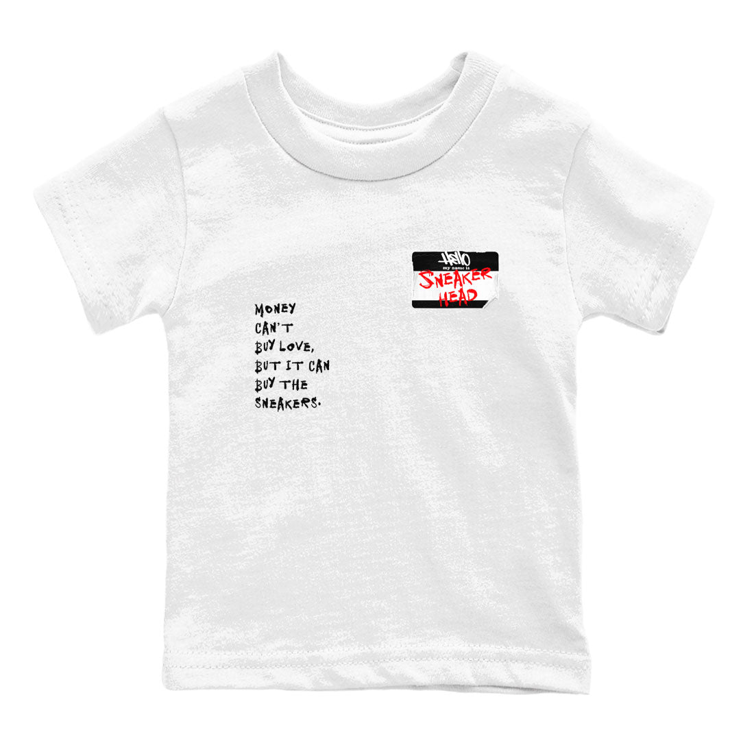 4s Bred Reimagined shirt to match jordans streetwear brand Sneakerhead Badge sneaker tees Air Jordan 4 Bred Reimagined Drip Gear Zone baby toddler White 2 cotton Shirt