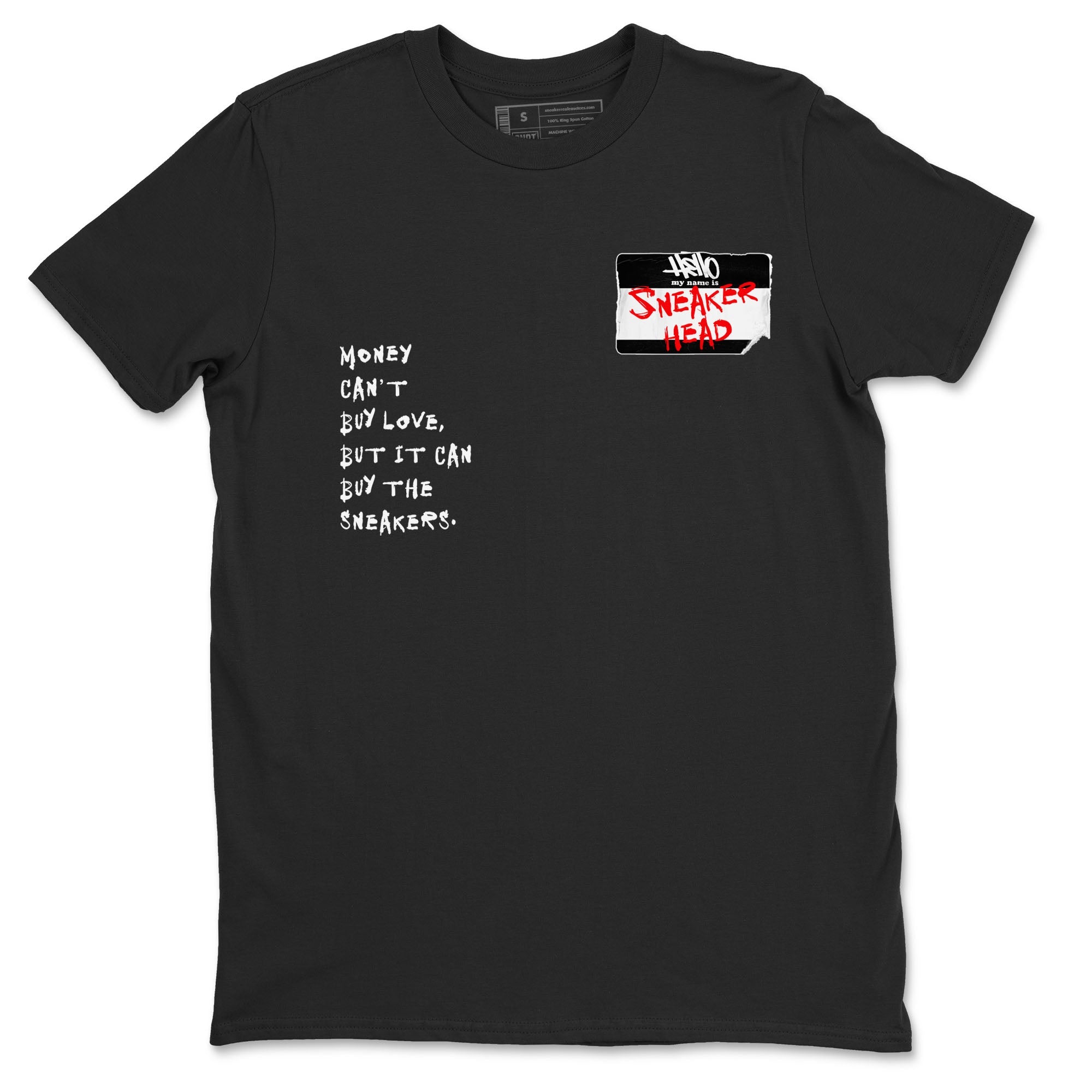 4s Bred Reimagined shirt to match jordans streetwear brand Sneakerhead Badge sneaker tees Air Jordan 4 Bred Reimagined Drip Gear Zone unisex cotton Black 2 crew neck shirt