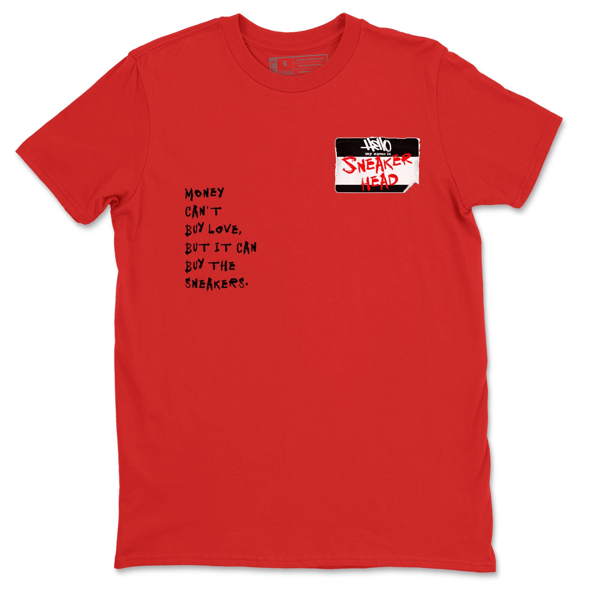 4s Bred Reimagined shirt to match jordans streetwear brand Sneakerhead Badge sneaker tees Air Jordan 4 Bred Reimagined Drip Gear Zone unisex cotton Red 2 crew neck shirt