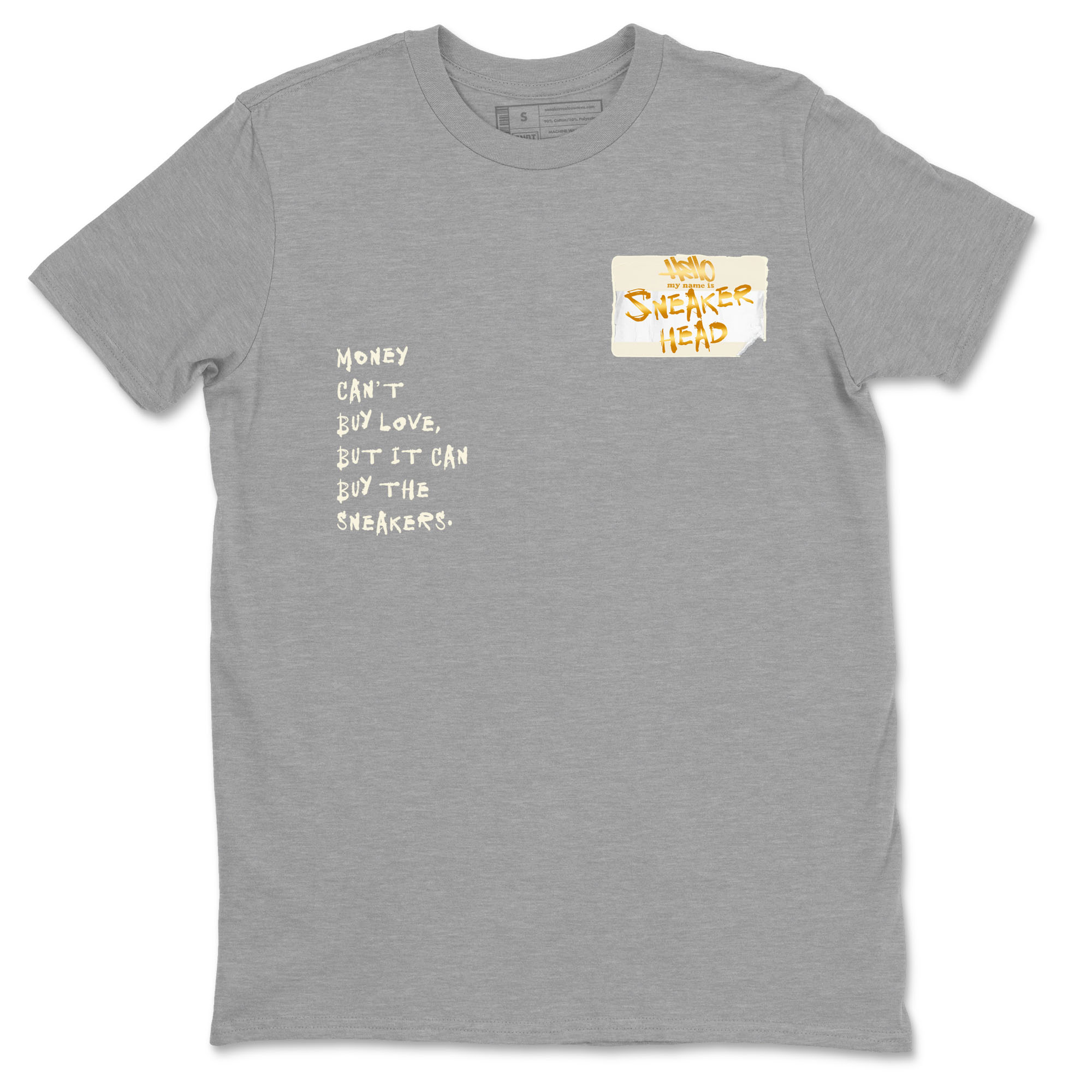4 Sail shirt to match jordans Sneakerhead Badge sneaker tees Air Jordan 4 Sail Drip Gear Zone Streetwear unisex cotton Heather Grey 2 crew neck shirt