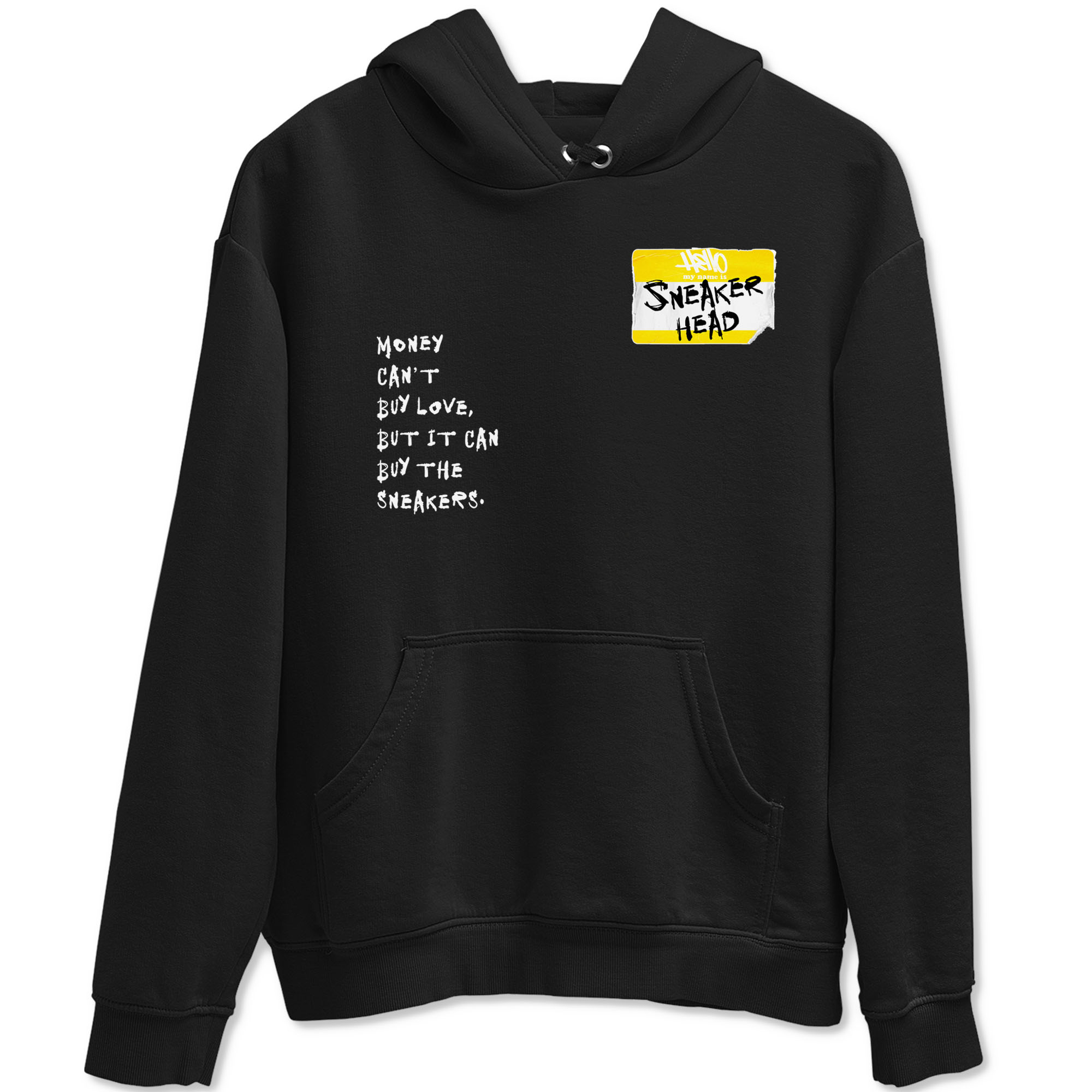 4s Vivid Sulfur shirt to match jordans Sneakerhead Badge sneaker tees Air Jordan 4 Vivid Sulfur Drip Gear Zone unisex cotton Black 2 crew neck shirt