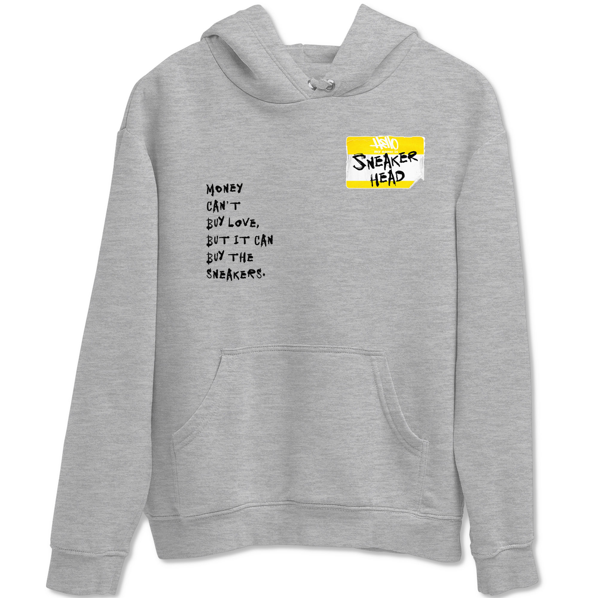 4s Vivid Sulfur shirt to match jordans Sneakerhead Badge sneaker tees Air Jordan 4 Vivid Sulfur Drip Gear Zone unisex cotton Heather Grey 2 crew neck shirt