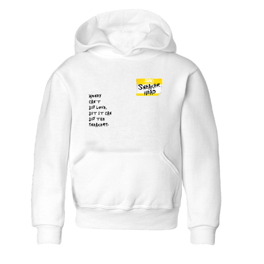 4s Vivid Sulfur shirt to match jordans Sneakerhead Badge sneaker tees Air Jordan 4 Vivid Sulfur Drip Gear Zone baby toddler White 2 cotton Shirt