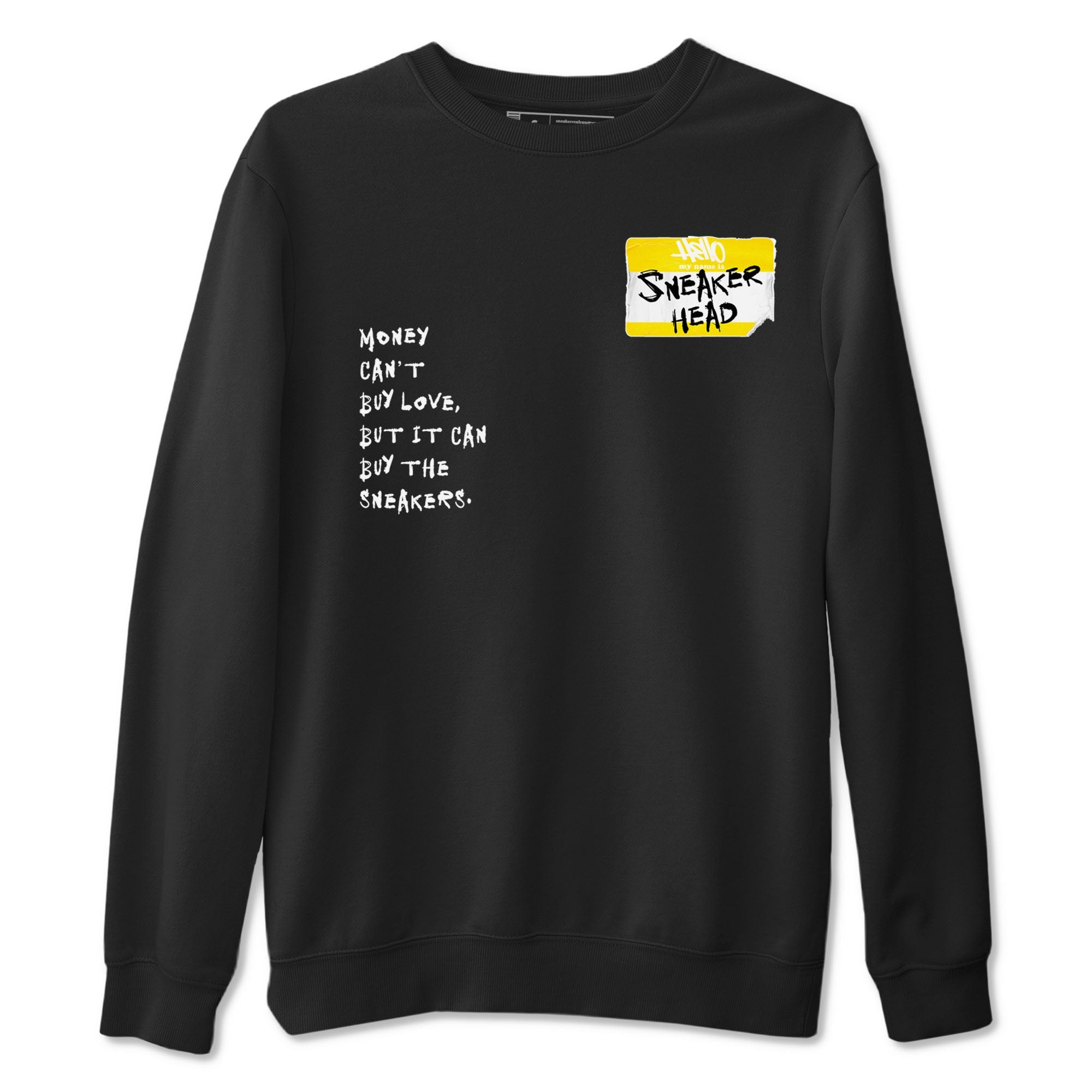 4s Vivid Sulfur shirt to match jordans Sneakerhead Badge sneaker tees Air Jordan 4 Vivid Sulfur Drip Gear Zone unisex cotton Black 2 crew neck shirt