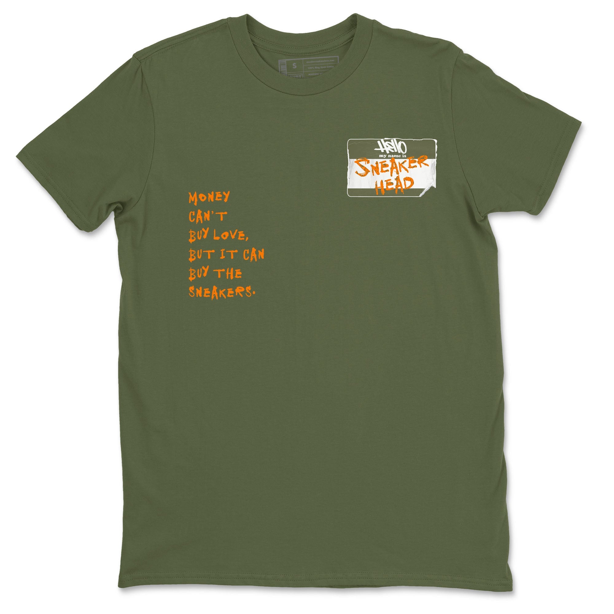 Air Jordan 5 Olive shirt to match jordans streetwear brand Sneakerhead Badge sneaker tees 5s Olive Drip Gear Zone unisex cotton Military Green 2 crew neck shirt